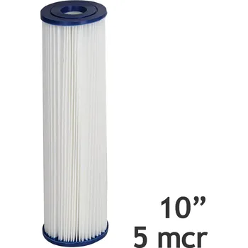 vodní filtr Listková proplachovatelná vložka USTM, 10", 5 mcr (balení 10 ks)
