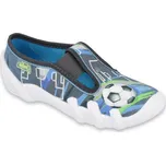 Chlapecké bačkory Befado 290X223 - modrá, míč Velikost: 25