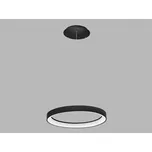 LED2 3271853DT LED závěsné stropní svítidlo Bella Slim 1x38W | 2660lm | 3000-4000K - černá + STOLNÍ OTOČNÝ VENTILÁTOR BERGEN - NASTAVITELNÝ, BÍLÝ