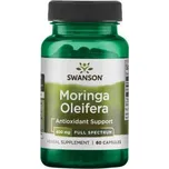 Swanson Moringa Oleifera (Moringa olejodárná), 400 mg, 60 kapslí