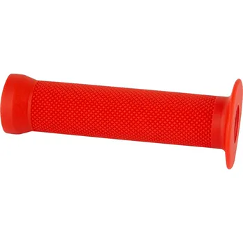grip madla FORCE BMX130 gumová, červená, balená