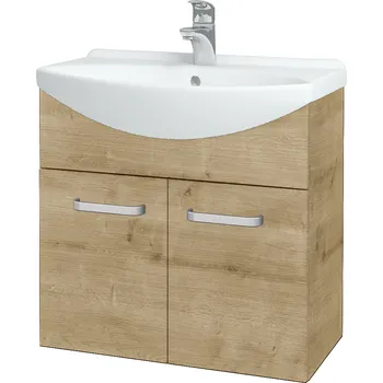 Koupelnový nábytek Dřevojas Koupelnová skříňka TAKE IT SZD2 65 - D09 Arlington / Úchytka T01 / D09 Arlington