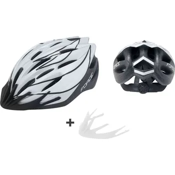 Cyklistická přilba přilba FORCE TERY, stříbrná S - M