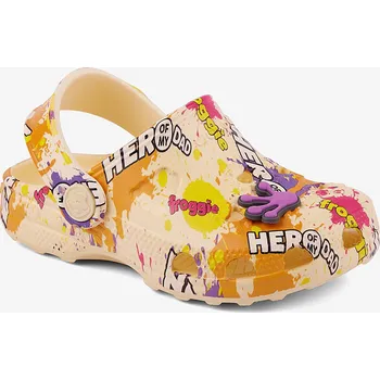 Chlapecké sandály COQUI LITTLE FROG Pastel Yellow Hero Splash + Amulet 27/28