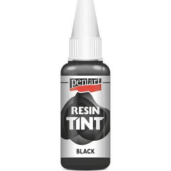 Speciální výtvarná barva Pentart Barva do pryskyřice Resin Tint 20 ml Barvy Pentart: černá
