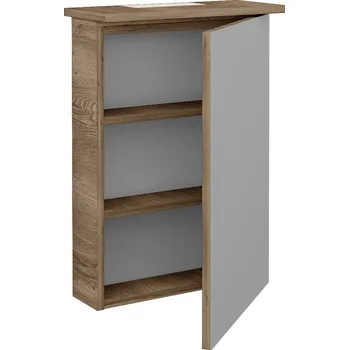 Koupelnový nábytek Dřevojas Jednodveřová galerka SANI GAO 50 - D21 Tobacco / Pravé