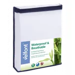 Velfont bambusové froté nepropustné prostěradlo 90x200 cm