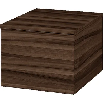 Koupelnový nábytek Dřevojas Nízká skříňka DOS SNZ1 40 - D06 Ořech / Bez úchytky T31 / D06 Ořech