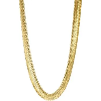 Náhrdelník Zlacený náhrdelník z chirurgické oceli ONHR0021F