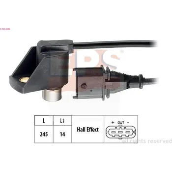 Auto-moto Snímač, poloha vačkového hřídele EPS 1.953.286