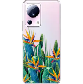 Pouzdro na mobilní telefon Odolné silikonové pouzdro iSaprio - Exotic Flowers - Xiaomi 13 Lite