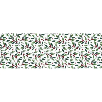 ubrus SCANquilt DEKORO bobule zelenočervená 100-170 cm