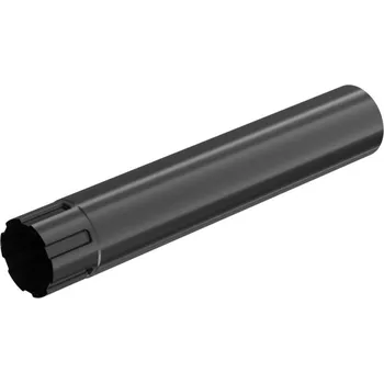 okap BRYZA Svod pozinkovaný Ø 90 mm, délka 4M, Černá RAL 9005