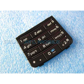 Náhradní klávesnice pro mobilní telefon Klávesnice Nokia 6110 Navigator černá (Black), originální - 9798936 a zpět 1 Kč s ATC Clubem