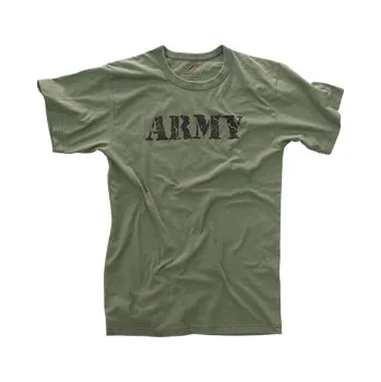 Triko VINTAGE ARMY OLIV M - Není skladem