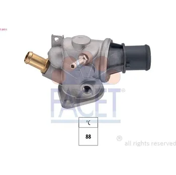 Automobilové těsnění Termostat, chladivo FACET 7.8411