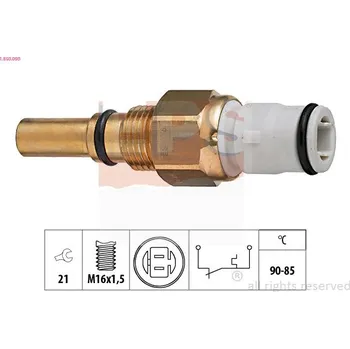 Klimatizace automobilu Teplotní spínač, větrák chladiče EPS 1.850.090