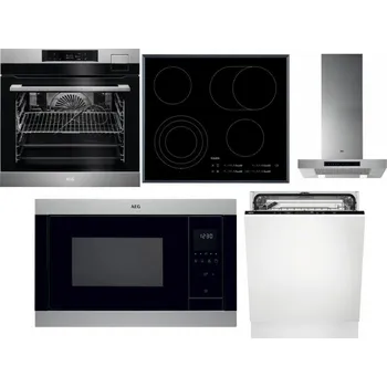 Set domácích spotřebičů AEG BSK792380M + AEG Mastery DirectTouch HK654070FB + AEG Mastery DBB5660HM + AEG Mastery MSB2547D-M + AEG FSK73607Z