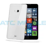 CELLY Gelskin - zadní měkký kryt Microsoft Lumia 540 bezbarvé a zpět 2 Kč s ATC Clubem