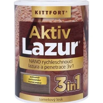 barva na kov Aktivlazur Nano 0,75l palisandr
