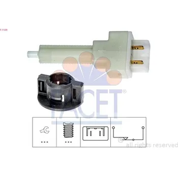 Auto-moto Spínač brzdového světla FACET 7.1129