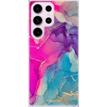 Pouzdro na mobilní telefon Odolné silikonové pouzdro iSaprio - Purple Ink - Samsung Galaxy S23 Ultra