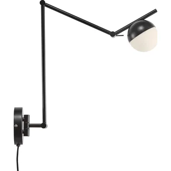 Nástěnné svítidlo Nordlux Nástěnná čtecí lampička Contina Barva: Černá