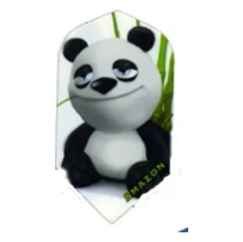Příslušenství pro šipky Letky amazon ruthless cartoon panda slim - úzké f1612
