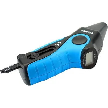 Autodiagnostika Digitální manometr s měrkou vzorku pneumatik, 0-6 bar - QUATROS