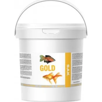 Krmivo pro rybičky SAK Gold Granulat 3400ml/1500g varianta SAK Gold - velikost 0 - pro ryby 2-3cm