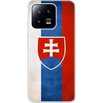 Pouzdro na mobilní telefon Odolné silikonové pouzdro iSaprio - Slovakia Flag - Xiaomi 13