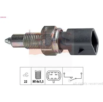 Autoelektrika Spínač, světlo zpátečky EPS 1.860.038