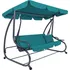 Zahradní houpačka Springos Venezia 3místná, tyrkysová