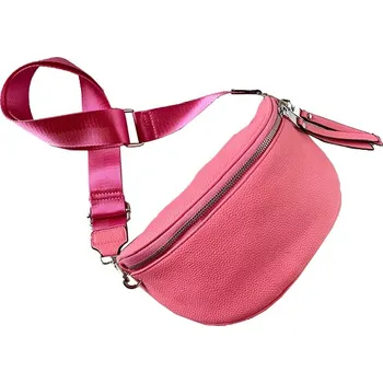 Ledvinka Piazza Italia Dámská crossbody ledvinka - růžová