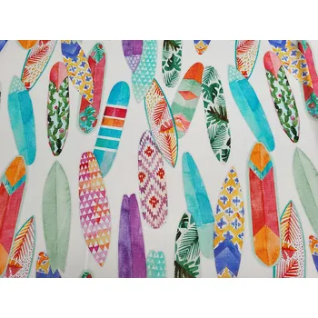 BYTEMA Dekorační látka SURF TYRKYS šíře 140 cm