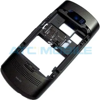 Náhradní kryt pro mobilní telefon Střední kryt Nokia Asha 303 graphite - 0259375, originální