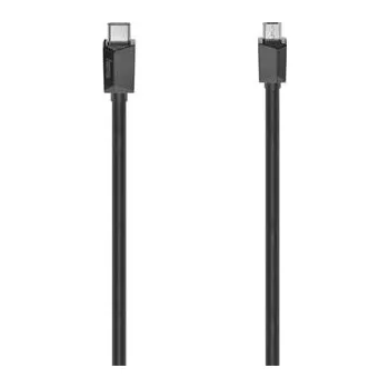 Datový kabel Hama USB-C 2.0 kabel typ C – micro B, 0,75 m