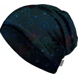 Unuo Dámská fleecová čepice UNUO, Homeless Temná mandala Velikost: Dámská (56 - 58 cm)