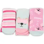 Pidilidi Veselé ponožky Funny 3 ks Medvídek Vel. 27-30