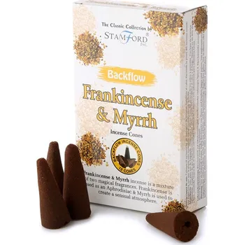 Vonné kužele Stamford Tekoucí Dým - Kadidlo a myrha