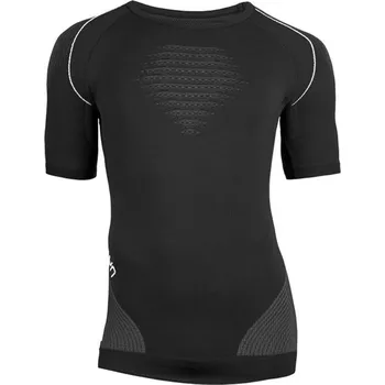 cyklistický dres UYN Cyklistické triko s krátkým rukávem - EVOLUTYON - antracitová/černá/bílá