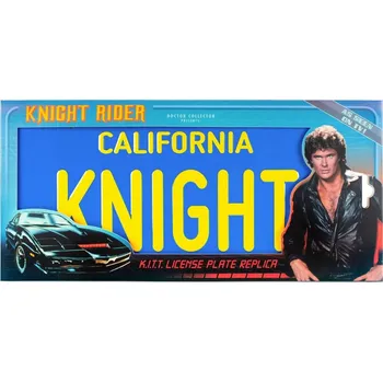 Sběratelství Knight Rider - replika 1/1 License plate