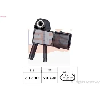 Autoelektrika Snímač barometrického tlaku vzduchu EPS 1.993.269