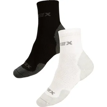 Dámské ponožky Unisex sportovní ponožky LITEX černé/bílé Barva: Bílá, Velikost: 28-29