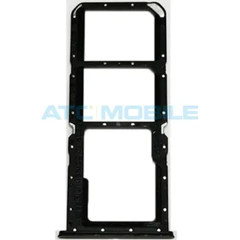Držák SIM a microSD Realme 8 5G (RMX3241) černý, originální a zpět 4 Kč s ATC Clubem