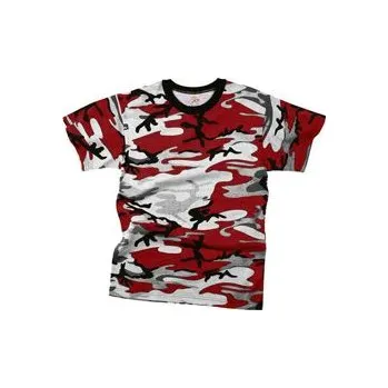 Triko RED CAMO XL - Není skladem