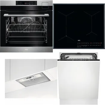 Set domácích spotřebičů AEG BSK792380M + AEG Mastery SenseFry IAE64431FB + AEG DGB3523S + AEG FSK73607Z