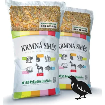 Krmivo pro hospodářské zvíře Krmná směs pro křepelky