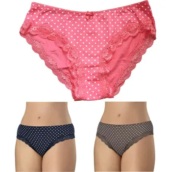 Dámské spodní prádlo Andrie PS 2735F L 3ks dámské kalhotky
