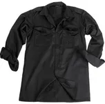 Košile SERVIS dlouhý rukáv na knoflíky ČERNÁ M - Není skladem